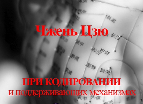 Чжень Цзю рецепты при кодировании или в поддерживающих механизмах восстановления пациента.